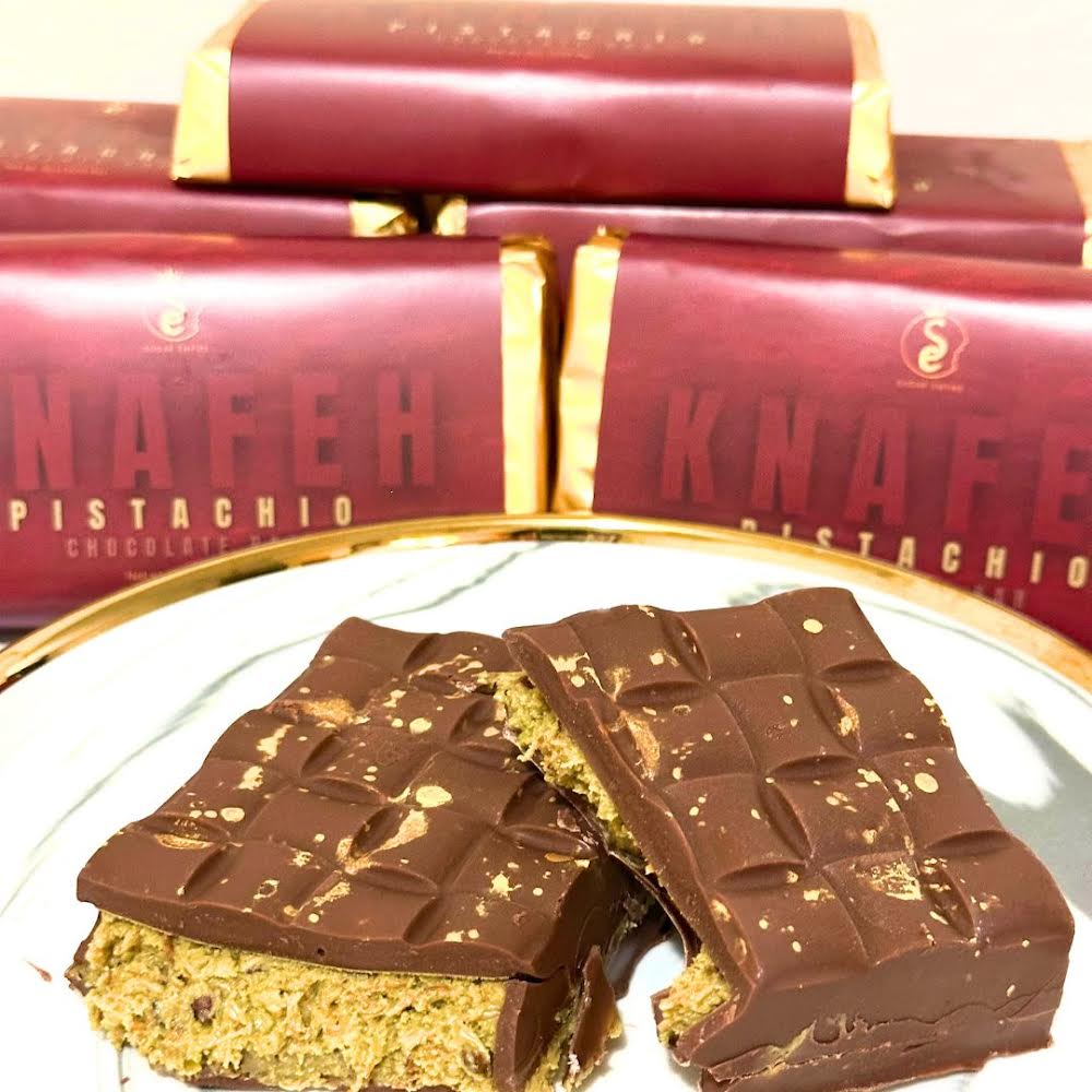 Knafeh Pistachio Chocolate Bar