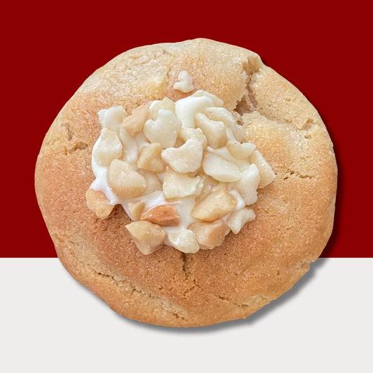 Macadamia con chocolate blanco