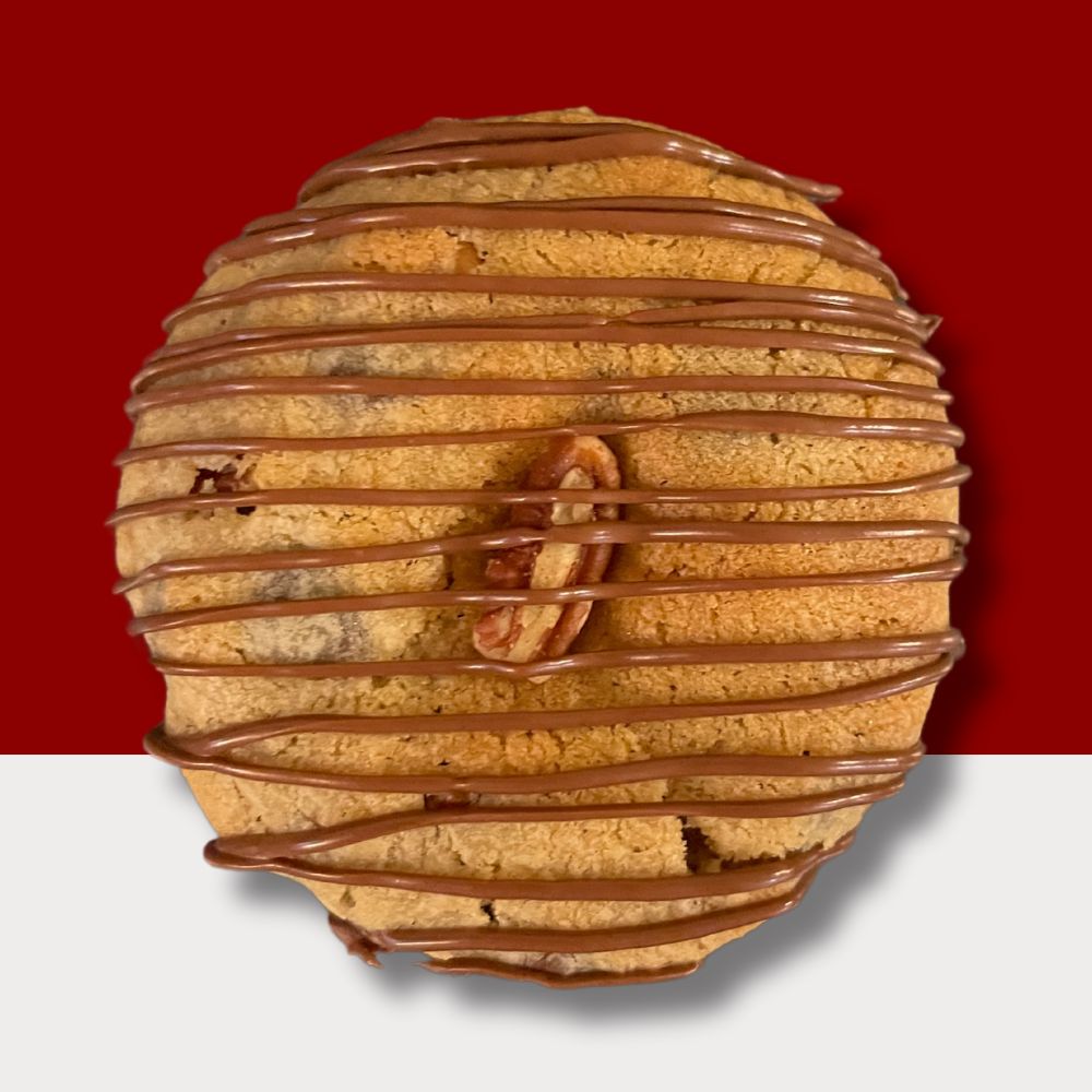 Chips de chocolate y nueces con caramelo
