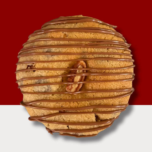 Chips de chocolate y nueces con caramelo