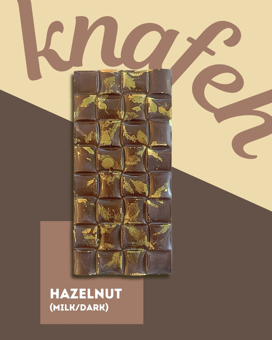 Knafeh Hazelnut Chocolate Bar