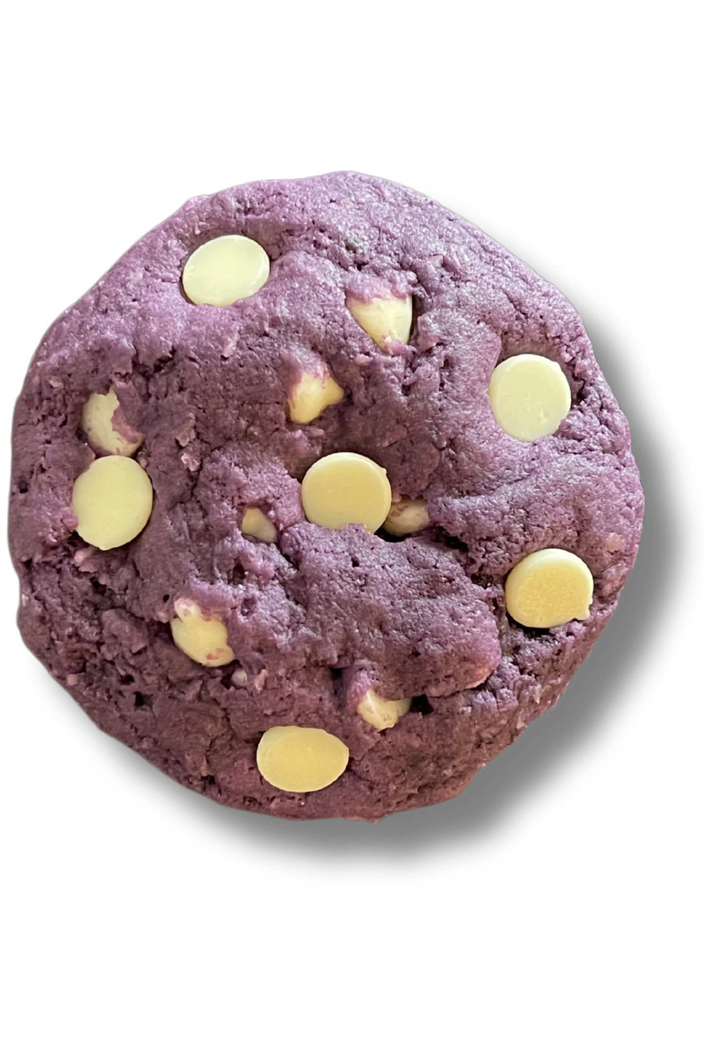 Ube White Chocolate Chip Cookie