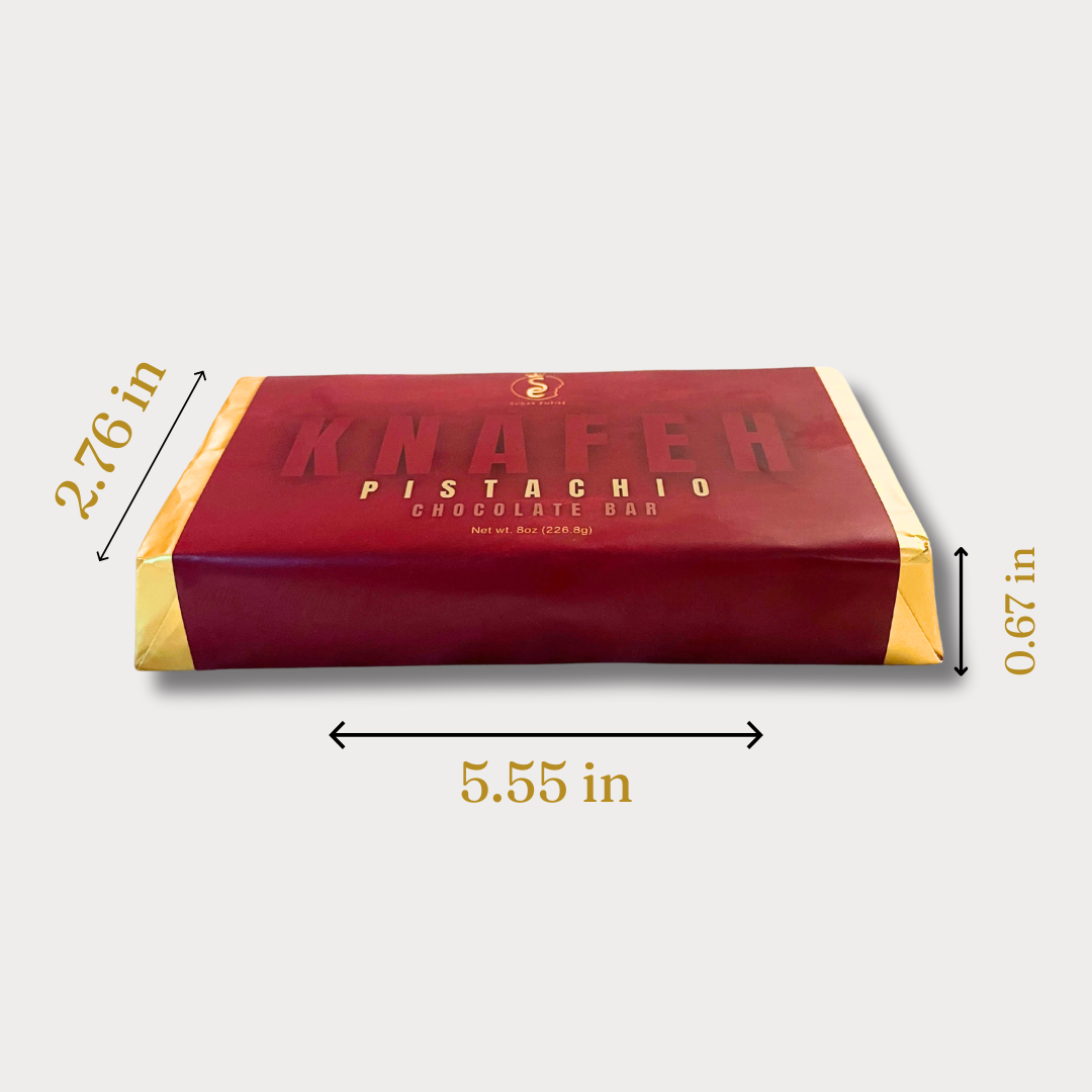 Knafeh Pistachio Chocolate Bar