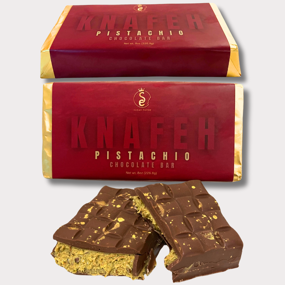 Knafeh Pistachio Chocolate Bar