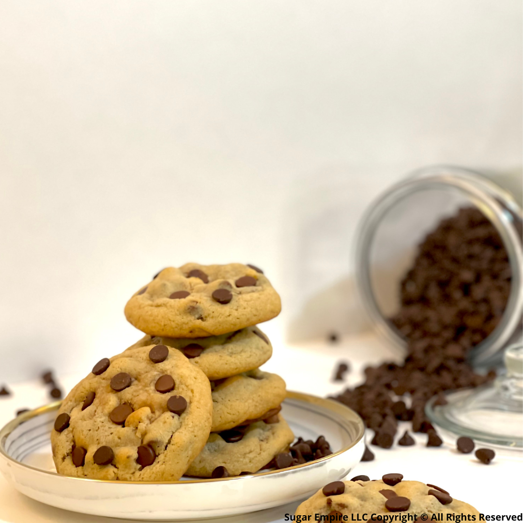 Galletas con chispas de chocolate y nueces (Caja de 3)