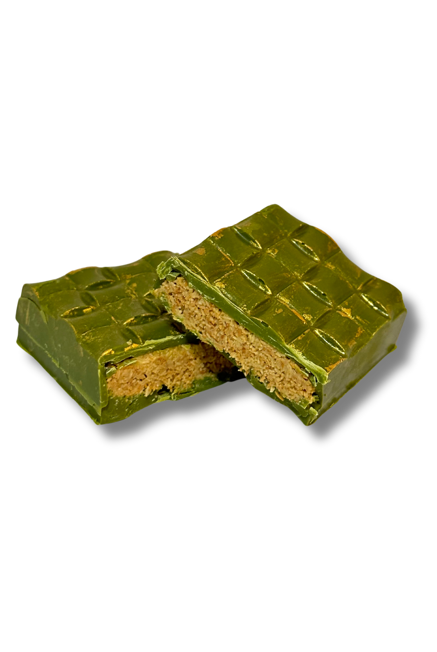 Knafeh Pistachio Matcha Chocolate Bar